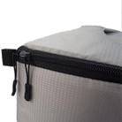 Water-resistant DSLR Padded insert Case Waterproof Zipper Removable Partition Camera Bags(Light Grey) - 5