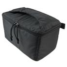 Water-resistant DSLR Padded insert Case Waterproof Zipper Removable Partition Camera Bags(Dark Grey) - 7
