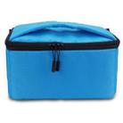 Water-resistant DSLR Padded insert Case Waterproof Zipper Removable Partition Camera Bags(Blue) - 1