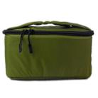 Water-resistant DSLR Padded insert Case Waterproof Zipper Removable Partition Camera Bags(Army Green) - 5