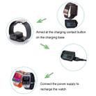 For Samsung Gear 2 R380 Charging Cradle Dock Charger with USB cable(Black) - 9