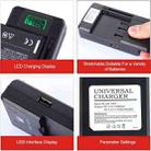 Universal Cell Phone Battery Charger with USB Output & LCD Display, US Plug - 5