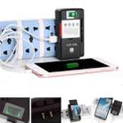 Universal Cell Phone Battery Charger with USB Output & LCD Display, US Plug - 6