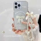 Butterfly Pearl Bracelet Mobile Phone Chain - 3