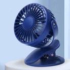 Desktop Portable USB Mini Clip Fan (Blue) - 1