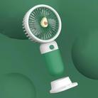 Handheld Phone Holder Small Fan USB Charging Mini Electric Fan (Green) - 1