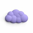 Cloud Wrist Rest Memory Foam Mouse Pad Office Desktop Wrist Brace (Purple) - 1