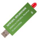 USB2.0 Adapter RTL-SDR RTL2832U + R820T2+ 1Ppm TCXO TV Tuner Stick Receiver(Green) - 1