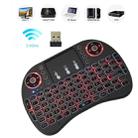 Support Language: Italy i8 Air Mouse Wireless Backlight Keyboard with Touchpad for Android TV Box & Smart TV & PC Tablet & Xbox360 & PS3 & HTPC/IPTV - 8