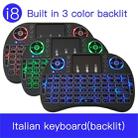 Support Language: Italy i8 Air Mouse Wireless Backlight Keyboard with Touchpad for Android TV Box & Smart TV & PC Tablet & Xbox360 & PS3 & HTPC/IPTV - 10