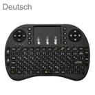 Support Language: German i8 Air Mouse Wireless Keyboard with Touchpad for Android TV Box & Smart TV & PC Tablet & Xbox360 & PS3 & HTPC/IPTV - 1