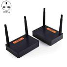 Measy FHD676 Full HD 1080P 3D 5-5.8GHz Wireless HDMI Transmitter (Transmitter + Receiver) Transmission Distance: 200m, Specifications:UK Plug - 1