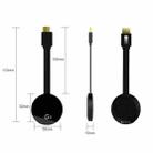 G4 Wireless WiFi Display Dongle Receiver Airplay Miracast DLNA TV Stick for iPhone, Samsung, and other Android Smartphones, Dual Core Cortex A7 up to 1.5GHz(Black) - 9