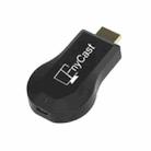 EnyCast EC-MX18 Wireless WiFi Display Dongle Receiver RK3036 Dual Core Airplay Miracast DLNA 1080P HDMI TV Stick for iPhone, Samsung, and other Android Smartphones (Black) - 1