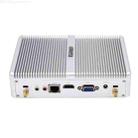 HYSTOU H2 Windows / Linux System Mini PC, Intel Core I3-7167U Dual Core Four Threads up to 2.80GHz, Support mSATA 3.0, 8GB RAM DDR4 + 256GB SSD (White) - 3