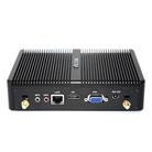 HYSTOU H2 Windows / Linux System Mini PC, Intel Core I5-7267U Dual Core Four Threads up to 3.50GHz, Support mSATA 3.0, 8GB RAM DDR3 + 512GB SSD (Black) - 3