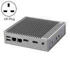 K660S Windows and Linux System Mini PC, Intel Celeron Processor N2840 Quad-Core 1.83- 2.25GHz, 8GB RAM + 128GB SSD, UK Plug - 1