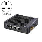 K660G4 Windows and Linux System Mini PC, Intel Celeron Processor N2840 Quad-Core 2M Cache,1.83GHz, up to 2.25GHz, 8GB RAM + 128GB SSD, UK Plug - 1