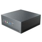 MN22 Barebone Mini PC, AMD Athlon Gold 3150U CPU, No RAM+Hard Disk, Support 3 Screens Output(Silver Grey) - 1