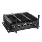 HYSTOU P09-6L Windows / Linux System Mini PC, Intel Celeron 3865U 2 Core 2 Threads up to 1.80GHz, Support mSATA, 4GB RAM DDR3 + 64GB SSD - 1