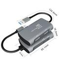 Z30 HDMI Female + Mic to HDMI Female + Audio + USB 2.0 Video Capture Box - 1