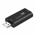 Z32 HDMI Female to HDMI Female Audio Video Capture Adapter Box - 1