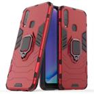 PC + TPU Shockproof Protective Case for Vivo Y17, with Magnetic Ring Holder (Red) - 1