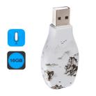 Ink Painting Pattern Portable Audio Voice Recorder USB Drive, 16GB, Support Music Playback - 1