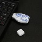Flowers Blue and White Porcelain Pattern Portable Audio Voice Recorder USB Drive, 8GB, Support Music Playback - 9