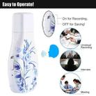Flowers Blue and White Porcelain Pattern Portable Audio Voice Recorder USB Drive, 16GB, Support Music Playback - 5