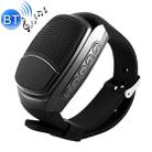 B90 Smart Portable Stereo Wireless Bluetooth V3.0 + EDR Sport Music Watch Speaker, Support Hands-free Calls & Intelligent Screen Display & FM Radio & TF Card & Cellphone Anti-lost(Black) - 1
