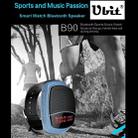 B90 Smart Portable Stereo Wireless Bluetooth V3.0 + EDR Sport Music Watch Speaker, Support Hands-free Calls & Intelligent Screen Display & FM Radio & TF Card & Cellphone Anti-lost(Black) - 4
