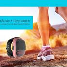 B90 Smart Portable Stereo Wireless Bluetooth V3.0 + EDR Sport Music Watch Speaker, Support Hands-free Calls & Intelligent Screen Display & FM Radio & TF Card & Cellphone Anti-lost(Black) - 6