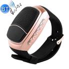 B90 Smart Portable Stereo Wireless Bluetooth V3.0 + EDR Sport Music Watch Speaker, Support Hands-free Calls & Intelligent Screen Display & FM Radio & TF Card & Cellphone Anti-lost(Gold) - 1