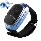 B90 Smart Portable Stereo Wireless Bluetooth V3.0 + EDR Sport Music Watch Speaker, Support Hands-free Calls & Intelligent Screen Display & FM Radio & TF Card & Cellphone Anti-lost(Blue) - 1