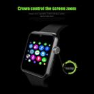 DOMINO DM09 1.54 inch IPS Full View Full Fitting Capacitive Touch Screen MTK2502C-ARM7 Bluetooth 4.0 Smart Watch Phone, Support GSM / Smart Knob / Raise to Bright Screen / Flip Hand to Switch Interface / 3D Acceleration / Pedometer Analysis / Sedentary Reminder / Sleep Monitor / Anti-lost / Remote Camera, 128MB+64MB(Black) - 28