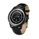 DOMINO DM365 1.33 inch On-cell IPS Full View Capacitive Touch Screen MTK2502A-ARM7 Bluetooth 4.0 Smart Watch Phone, Support Facebook / Whatsapp / Raise to Bright Screen / Flip Hand to Switch Interface / 3D Acceleration / Pedometer Analysis / Sedentary Reminder / Sleep Monitor / Anti-lost / Remote Camera, 128MB+64MB(Black) - 1