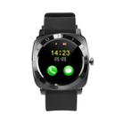 X5 1.33 inch Full IPS Capacitive Round Touch Screen Bluetooth 3.0 Silicone Strap Smart Watch Phone With Micro SIM Card Slot for All Android Smartphones, Support FM Radio / Pedometer / Remote Camera / Sleep Monitoring / Sedentary Reminder / Security Anti-loss Function, etc(Black) - 2