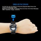 X5 1.33 inch Full IPS Capacitive Round Touch Screen Bluetooth 3.0 Silicone Strap Smart Watch Phone With Micro SIM Card Slot for All Android Smartphones, Support FM Radio / Pedometer / Remote Camera / Sleep Monitoring / Sedentary Reminder / Security Anti-loss Function, etc(Black) - 5