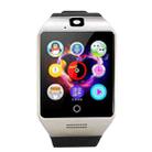 Q18S 1.54 inch IPS Screen MTK6260A Bluetooth 3.0 Smart Watch Phone, Pedometer / Sedentary Reminder / Sleeping Monitor  / Anti-Loss / Remote Camera  / GSM / 0.3M Camera  (Black + Silver) - 1