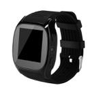 T8 Smart Watch Phone, 1.54 inch IPS Screen 6261D/260MHz, 0.3MP Camera, Support GSM & Dial & Pedometer & Anti-lost & Sleep Monitor & Remote Camera & FM Radio(Black) - 1