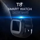 T8 Smart Watch Phone, 1.54 inch IPS Screen 6261D/260MHz, 0.3MP Camera, Support GSM & Dial & Pedometer & Anti-lost & Sleep Monitor & Remote Camera & FM Radio(Black) - 9