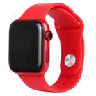 For Apple Watch Series 6 44mm Black Screen Non-Working Fake Dummy Display Model(Red) - 1