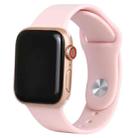 For Apple Watch Series 6 40mm Black Screen Non-Working Fake Dummy Display Model(Pink) - 1