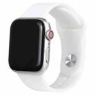 For Apple Watch Series 6 40mm Black Screen Non-Working Fake Dummy Display Model(White) - 1