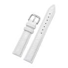 Calfskin Detachable Watch Leather Watch Band, Specification: 18mm (White) - 1