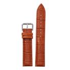 Calfskin Detachable Watch Leather Watch Band, Specification: 20mm (Light Brown) - 1