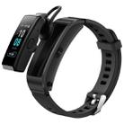 Huawei TalkBand B5 Bluetooth 4.2 Headset Fitness Tracking Sports Smart Bracelet for Android / iOS, 1.13 inch Touch AMOLED 2.5D Screen, Support Fitness Tracker / Pedometer / Sleep Monitor(Black) - 1