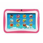 768 Kids Education Tablet PC, 7.0 inch, 1GB+8GB, Android 4.4 Allwinner A33 Quad Core Cortex A7, Support WiFi / TF Card / G-sensor, with Holder Silicone Case(Pink) - 1