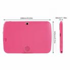 768 Kids Education Tablet PC, 7.0 inch, 1GB+8GB, Android 4.4 Allwinner A33 Quad Core Cortex A7, Support WiFi / TF Card / G-sensor, with Holder Silicone Case(Pink) - 7